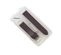 LANAPPTLTG Cinturino for orologio in pelle liscia 8/10/12/14/16/18/19/20/22/24 mm Orologi da polso Accessori for orologi(Dark brown,16mm)