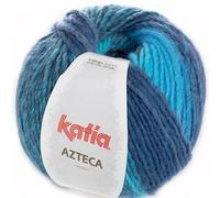 Lanas Katia Azteca Gomitolo Color Cobalto Cod. 7851