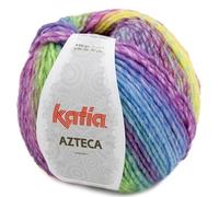 Lanas Katia Azteca - Gomitolo di colore arancione Cod. 7871
