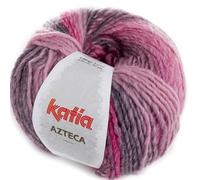 Lanas Katia Azteca Gomitolo di colore fragola Cod. 7857