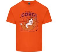 L'Anatomia Di Un Corgi Dog T-Shirt Per Bambini