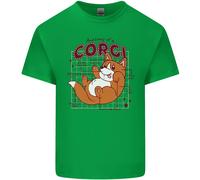 L'Anatomia Di Un Corgi Dog T-Shirt Per Bambini