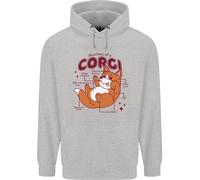 L'Anatomia Di Un Corgi Uomo Felpa