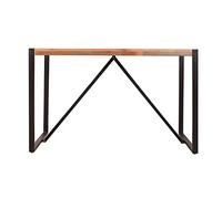 LaNatura FIUME Tavolo 120 x 77 Legno riciclato in metallo colorato