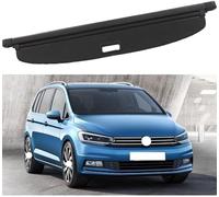 LANAZU Retrattile Auto Bagagli Protezione Coperchio per VW TOURAN 2016-2020, Copribagagliaio Bagagliaio Privacy Protezione Copertura Tronco
