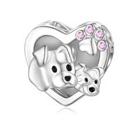 LANBEIDE Ciondolo a forma di animale in aereo per charm Pandora, in argento Sterling 925, per braccialetti Pandora, regalo per donne