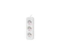 LANBERG 1.5 m White 3 x 230 V Lantern Extension PL. Cable from Full Copper
