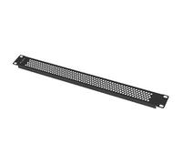LANBERG 19" piastra di copertura (traforata) 1U nero