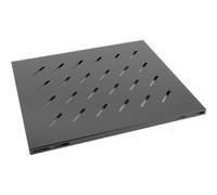 Lanberg AK-1003-B Fixed Rack Shelf 465 x 500 mm Black 1 he