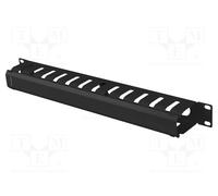 Z33269 Organizzatore di cavi 1U nero standard: 19" LANBERG
