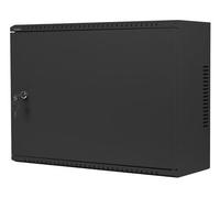 Lanberg Armadio da parete 19" WAF1, 4U porta in metallo, nero