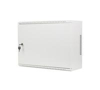 Lanberg Armadio rack 19" montaggio a parete 4U+3U/540X200 basso profilo grigio (montato)