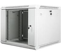 E_0001_2810242 Lanberg Lanberg WF01-6609-10S rack 9U Da parete Grigio Informatic