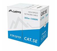 Cavo di rete Lanberg LCS5-11CU-0305-S Grigio 305 m Cat5e S/FTP (S-STP) - Nouvo