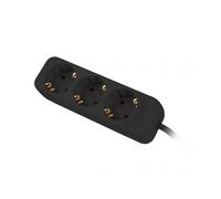 lanberg Brand Rulers Model 3 Outlet Schuko Black 1.5 m