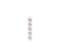 lanberg Branded Rulers Model 3M Schuko Blanca 5 Sockets Strip