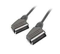 lanberg ca-10cc 0018 eueu BK Scart Scart Cavo Audio/Video, 1,8 m Nero