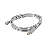 lanberg ca-10cc 0018 usbk S USB 2.0 a Maschio a USB Mini B Maschio Cavo, 1,8 m Grigio