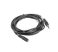 lanberg ca-10cc mjfj BK 0030 Jack Maschio a Jack da 3.5 mm Femmina Stereo Audio Cable, 3 m Nero