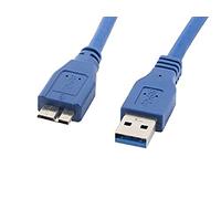 lanberg ca BZ-US3 M-1012 10cc 0005 B USB 3.0 a Maschio a USB Micro B Maschio del Cavo, 50 cm Blu