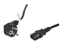 lanberg CA-C13C-11CC-0050-BK - Cavo di Alimentazione VDE, 5 m, Colore: Nero