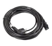 lanberg CA-C13C-11CC-0100-BK CEE 7/7 - Cavo di Alimentazione Shuko, Presa IEC 320 C13, 10 m, Nero