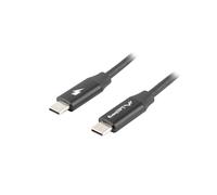 Lanberg CA-CMCM-40CU-0018-BK 1.8m USB 2.0 USB C Cable Black