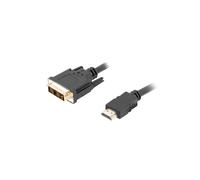 Lanberg CA-HDDV-10CC-0030-BK cavo video e adattatore 3 m HDMI Tipo A (Standard) DVI-D Nero - Nouvo