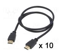 LANBERG CA-HDMI-13CC-0010-BK Cavo