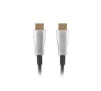 Lanberg Cavo HDMI V2.0 Ottico Maschio-Maschio 80 m Nero