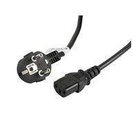 lanberg ca HSTNN-C13 C-0030 11cc BK CEE 7/7 SHUKO Maschio a IEC 320 C13 Jack Alimentazione Cavo VDE, 3 m Nero