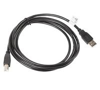 lanberg ca/USBa/10cc/0018 USB 2.0 A Male to USB 2.0 B Male Cable 1.8 m Black