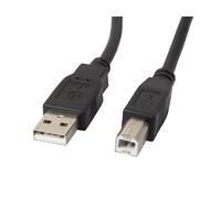 Cavo Lanberg CA-USBA-11CC-0010-BK 1m USB A USB B USB 2.0 Nero