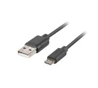 LANBERG CA-USBM-20CU-0030-BK cavo USB 3 m USB 2.0 USB A USB C Nero
