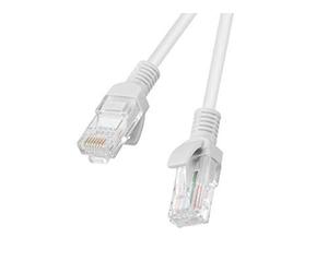 LANBERG Cable DE Red Cat.6 UTP LSZH CU 1M Gris FLUKE Passed