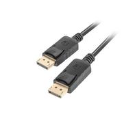 LANBERG Cable DISPLAYPORT 19 Pin V1.2 0.5M 4K CA-DPDP-10CC-0005-BK