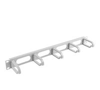 LANBERG CABLE ORGANIZER 5 RINGS PLASTIC 1U TYPE B RACK 19 GREY