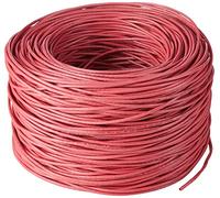 LANBERG Cat.5e utp 305m Solido cuke Rosso fluke