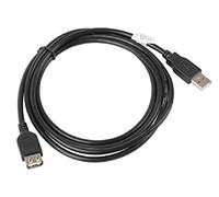 Cavo di prolunga USB A 2.0 maschio a USB A 2.0 femmina Lanberg 1,8 m nero CA-USBE-10CC-0018-BK