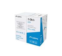 E_0002_S9144034 Lanberg Cavo Ethernet LAN Lanberg LCU6-10CC-0305-B Azzurro 305 m
