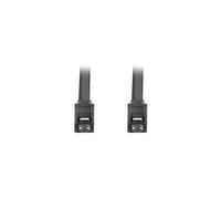 LANBERG Cavo SATA Data II (6 GB/S) F/F 30 cm; Metallo Clip Nero