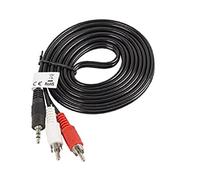lanberg Cavo Stereo Jack 3.5mm / 2X Maschio RCA 2m