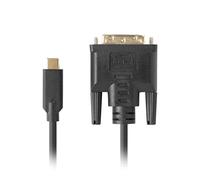 LANBERG Cavo USB-C a DVI-D (24+1) maschio/maschio 3,0 m nero