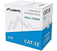 LANBERG Coil Cat.5e UTP RJ45 Solid cca AWG24 305m Grigio
