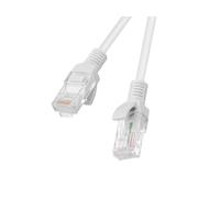 Lanberg Confezione da 10 cavi di Red RJ45 CAT. 6 UTP 0.5M GRIGIO