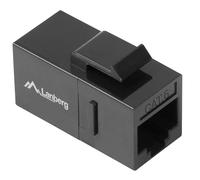 LANBERG Connettore RJ45 Feed-Thru Keystone KSU6-3000 - 2 x RJ45 Femmina Esterno - UTP - Cat.6