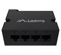 LANBERG DIN-FE4-AT-30W Switch Ethernet