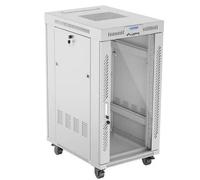 Lanberg FF01 V2 Mensola 600x800 con anta in vetro e LCD 22U