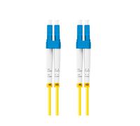 LANBERG fiber optic patchcord SM LC/UPC-LC/UPC duplex 2m LSZH g657a1 3.0mm yellow