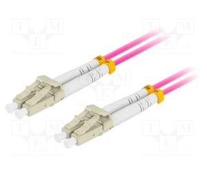 LANBERG FO-LULU-MD41-0050-VT Patch cord a fibra ottica